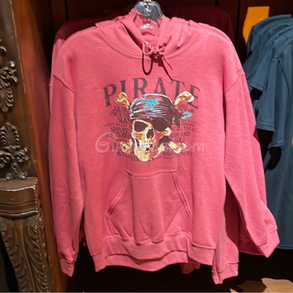 NEW Disneyland Pirates of Caribbean Hoodie